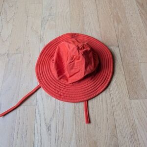 Hanna Andersson Vibrant Orange Kids Hat